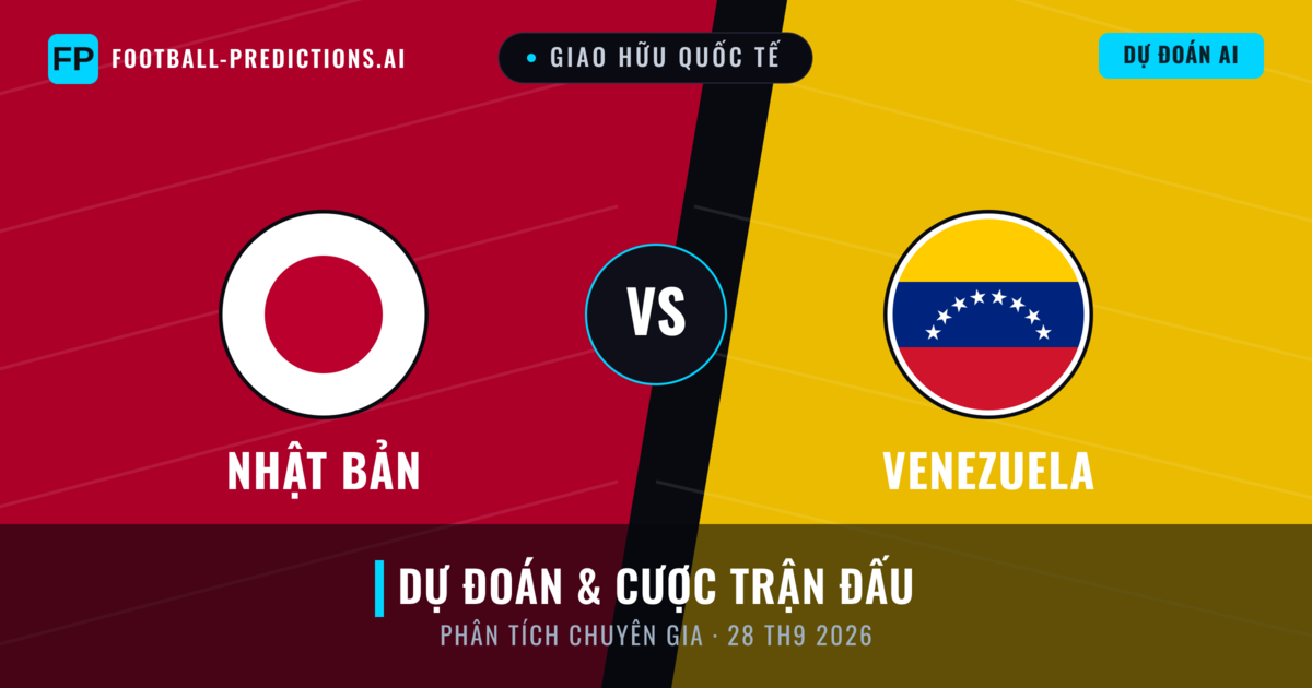 Nhật Bản vs Venezuela — dự đoán và xem trước trận đấu