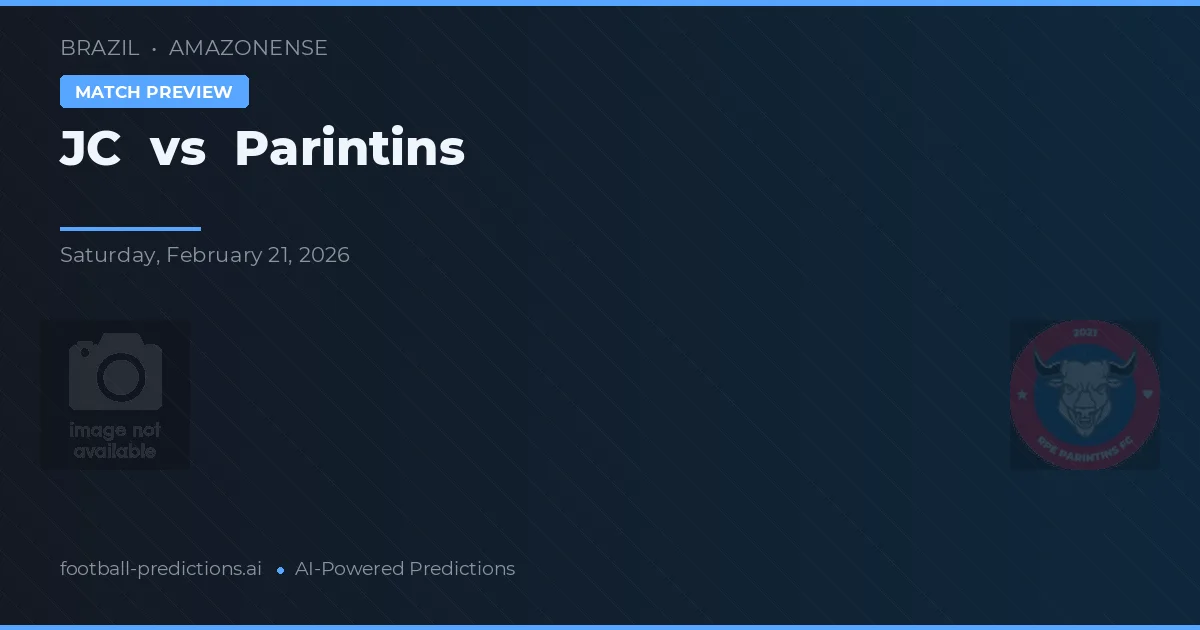 JC vs Parintins — match prediction & preview