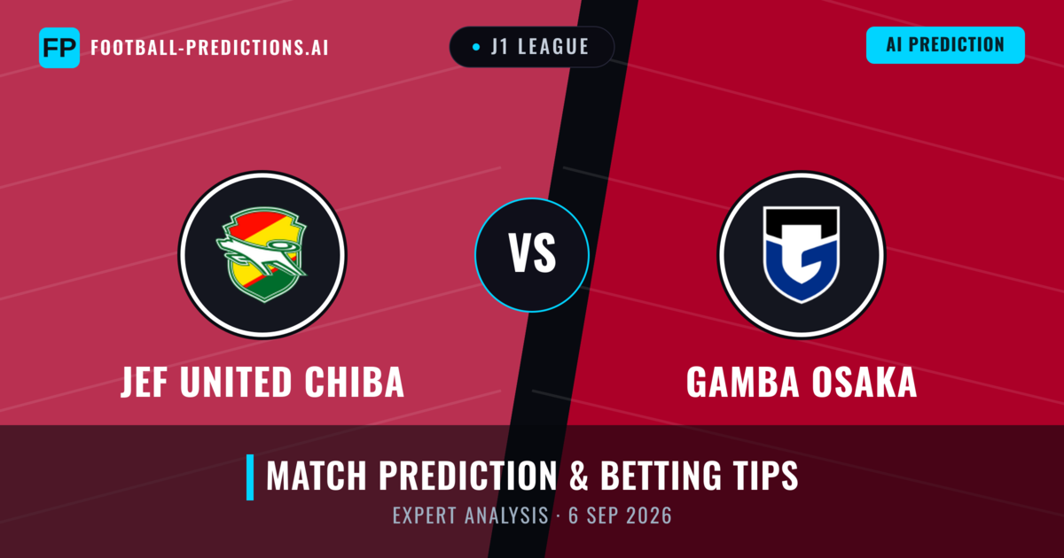 JEF United Chiba vs Gamba Osaka — match prediction & preview
