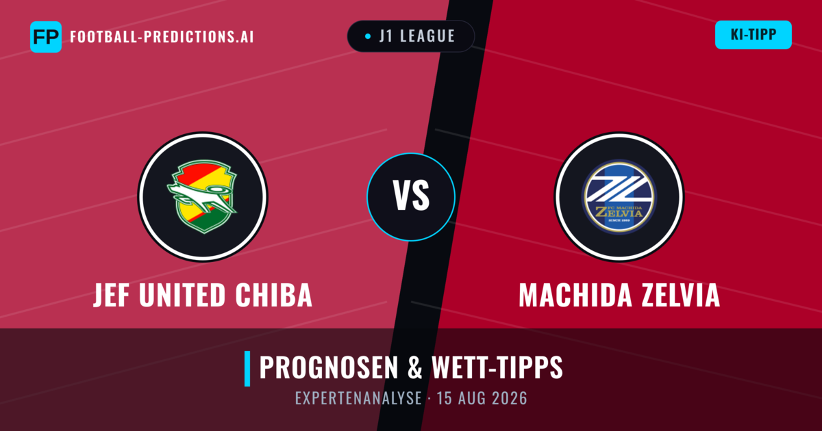 JEF United Chiba vs Machida Zelvia — Prognose und Spielvorschau