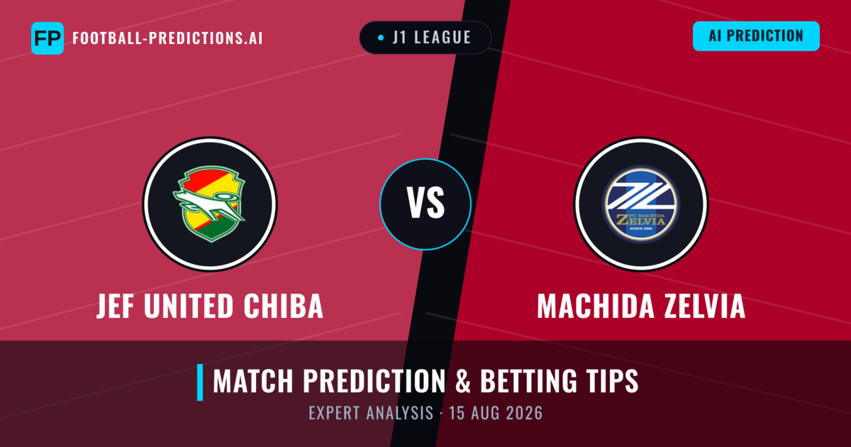 JEF United Chiba vs Machida Zelvia — match prediction & preview