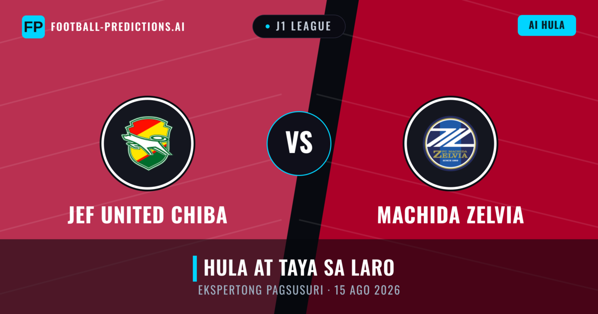 JEF United Chiba vs Machida Zelvia — hula at preview ng laban