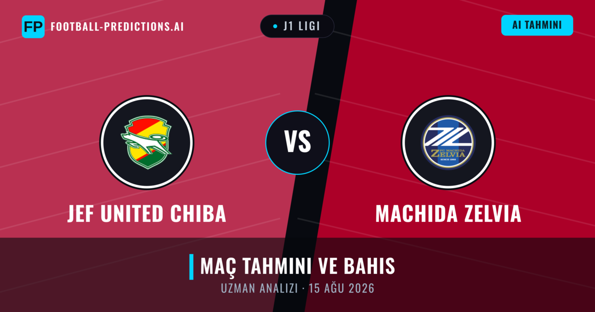 JEF United Chiba - Machida Zelvia — maç tahmini ve önizleme