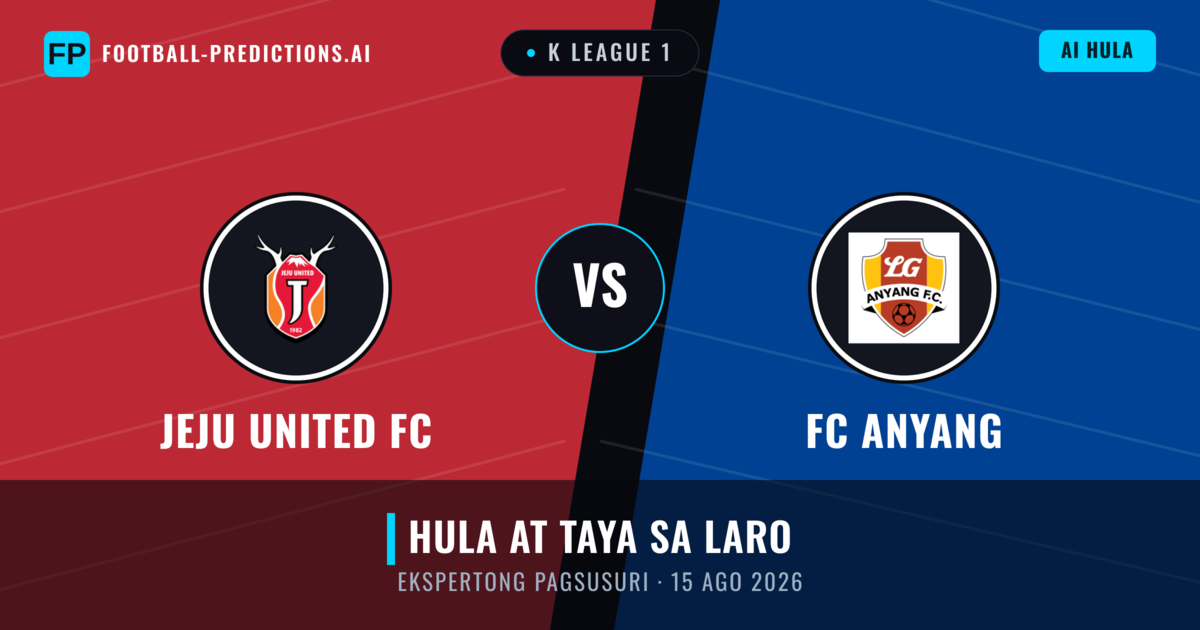 Jeju United FC vs FC Anyang — hula at preview ng laban