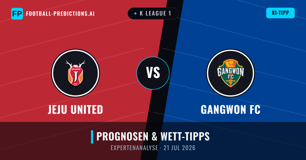 Jeju United vs Gangwon FC — Prognose und Spielvorschau