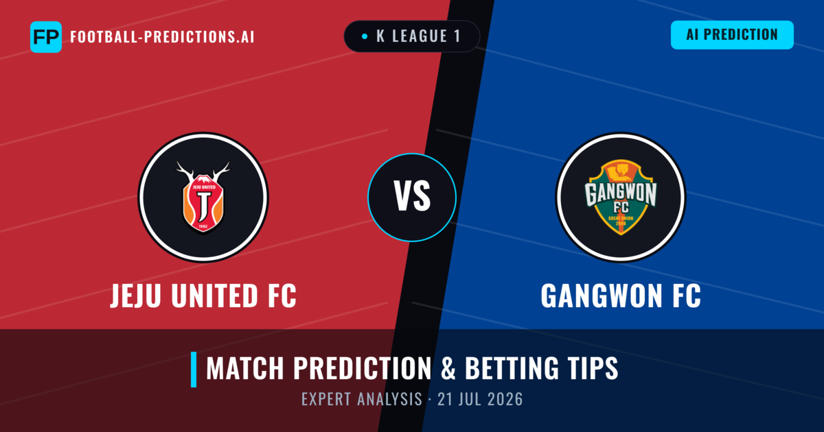 Jeju United FC vs Gangwon FC — match prediction & preview