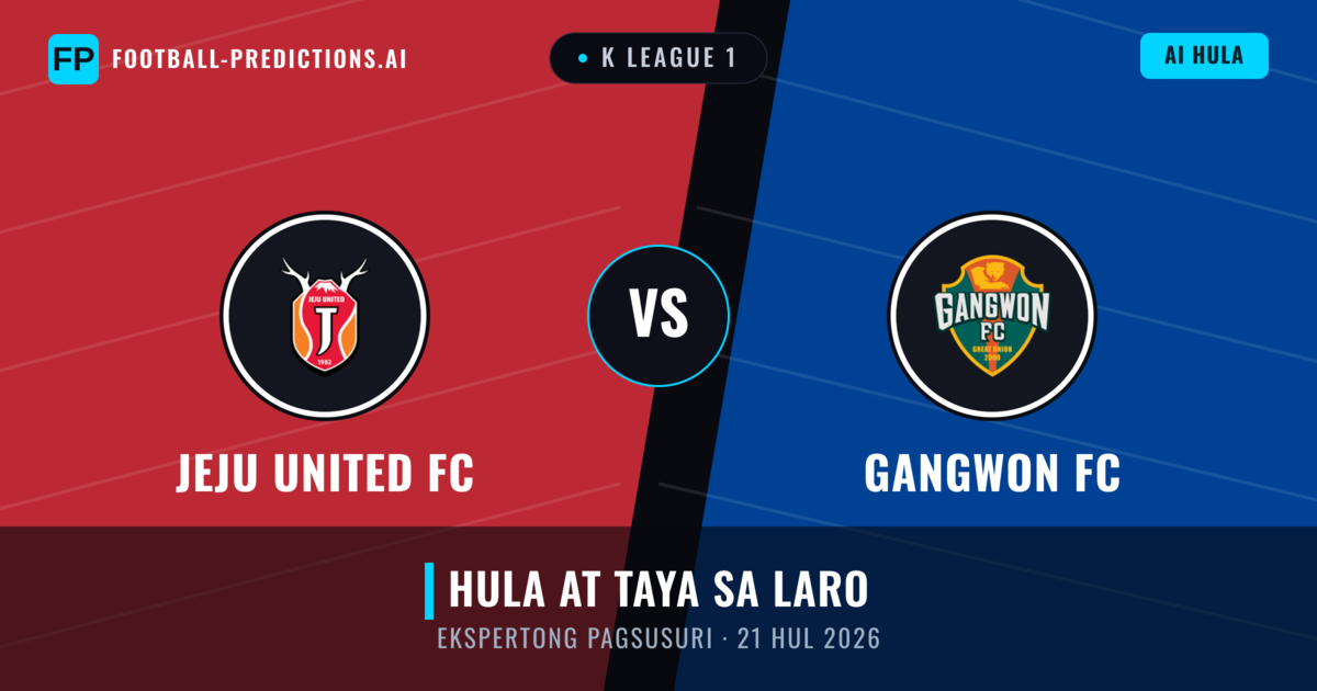 Jeju United FC vs Gangwon FC — hula at preview ng laban