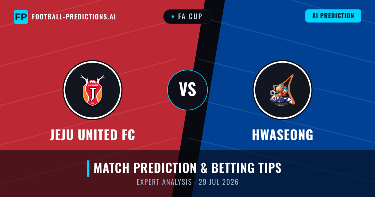 Jeju United FC vs Hwaseong — match prediction & preview