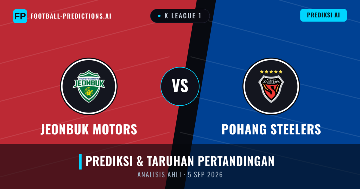 Jeonbuk Motors vs Pohang Steelers — prediksi dan pratinjau pertandingan