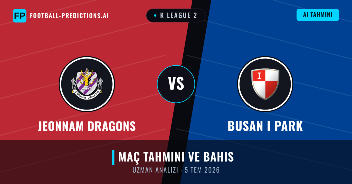 Jeonnam Dragons - Busan I Park — maç tahmini ve önizleme