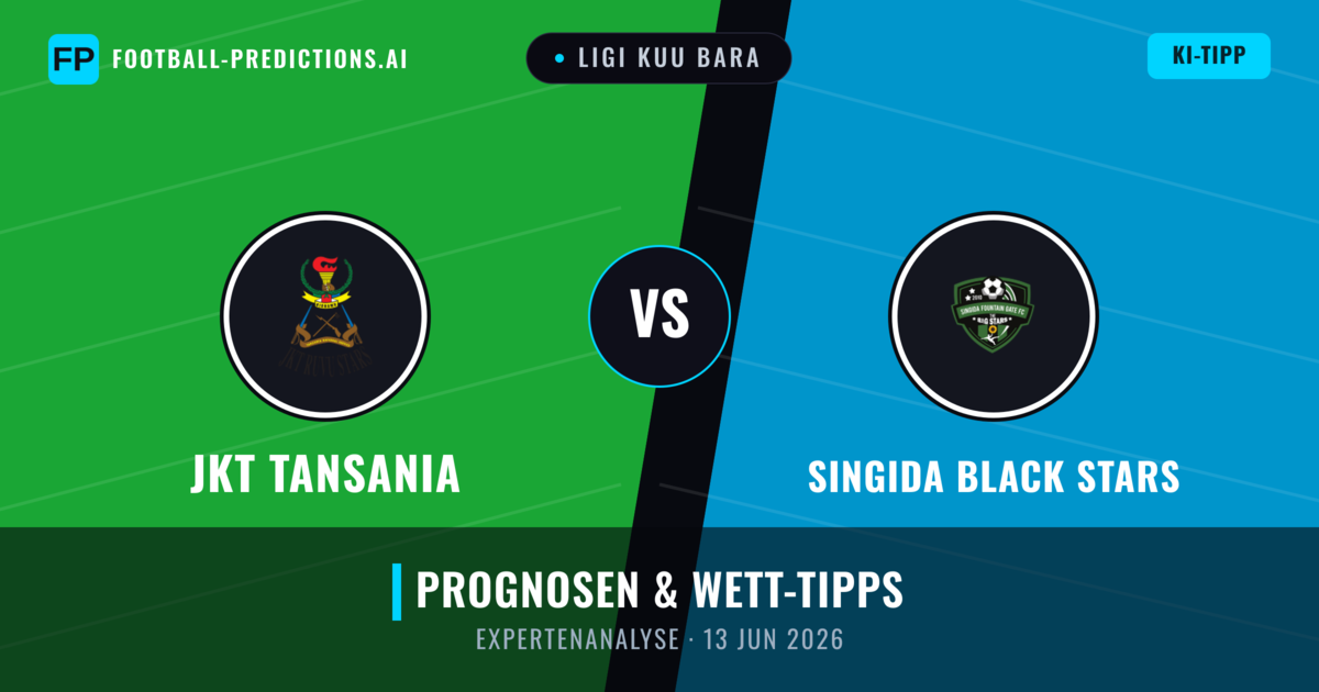 JKT Tansania vs Singida Black Stars — Prognose und Spielvorschau