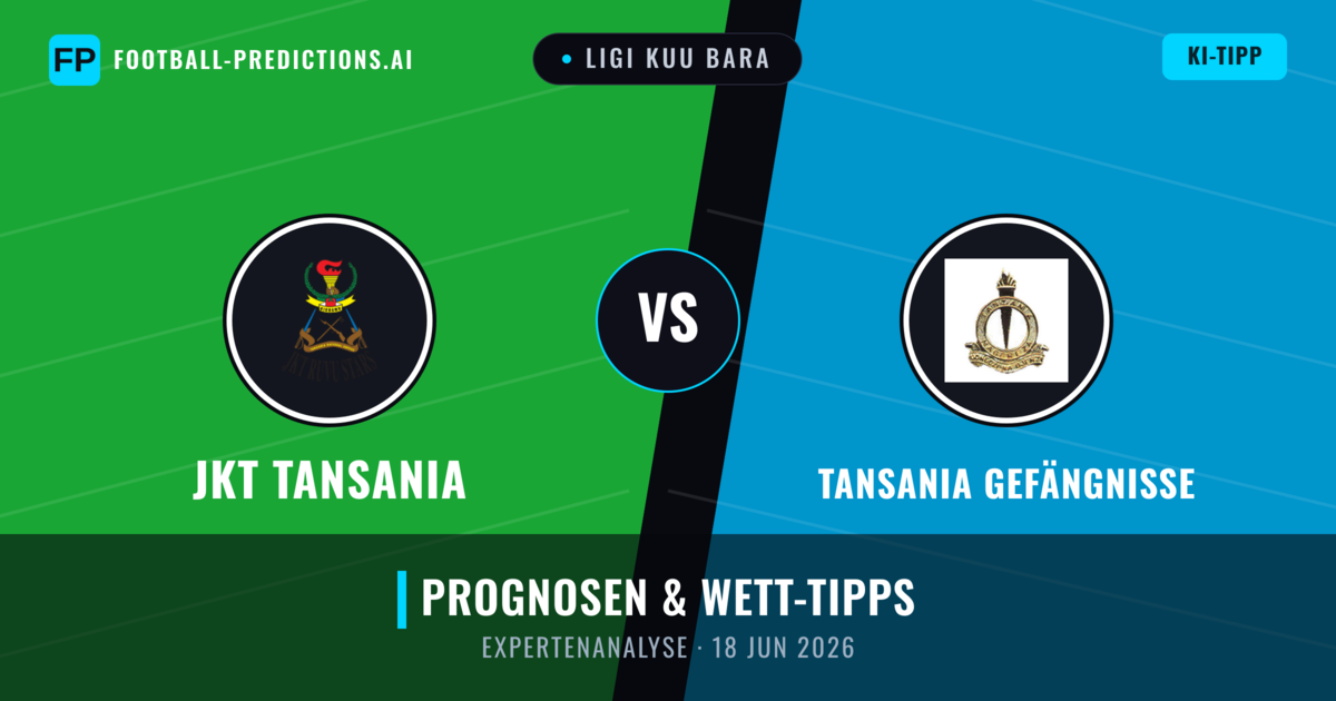 JKT Tansania vs Tansania Gefängnisse — Prognose und Spielvorschau