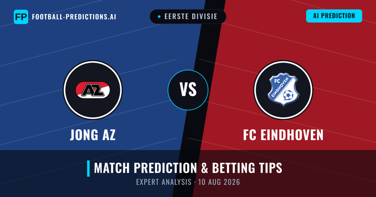 Jong AZ vs FC Eindhoven — match prediction & preview