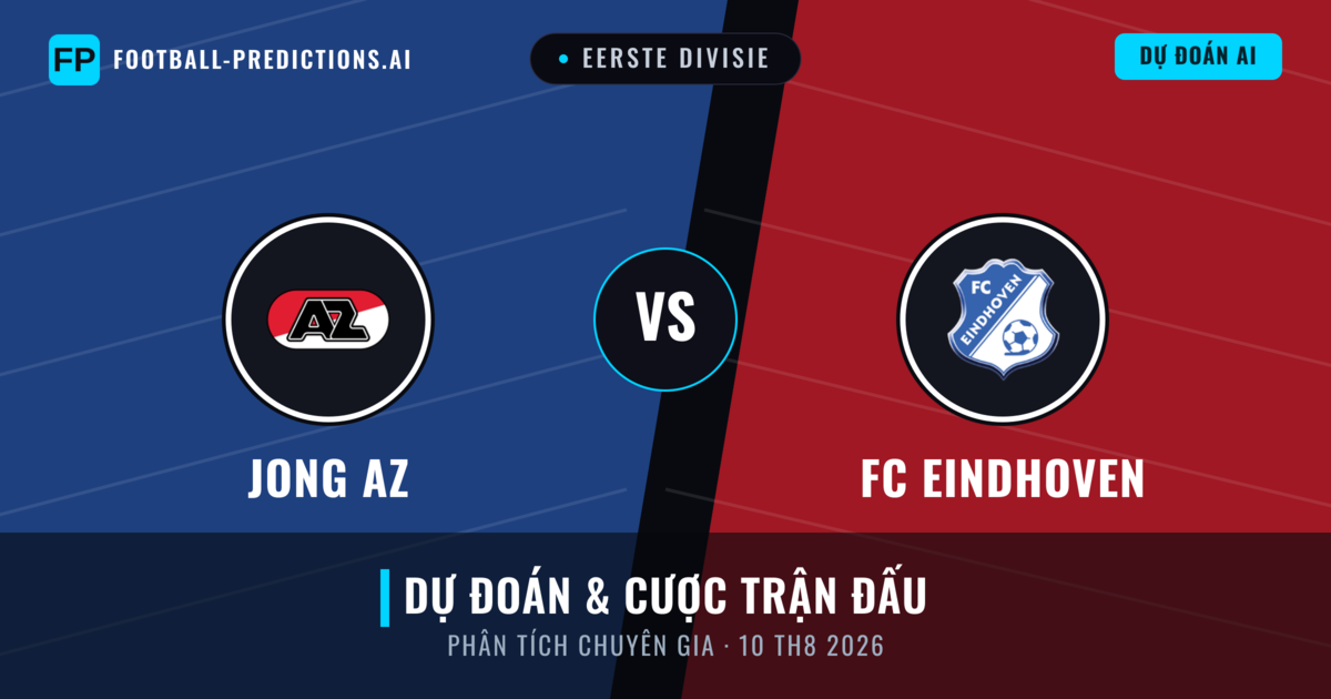 Jong AZ vs FC Eindhoven — dự đoán và xem trước trận đấu