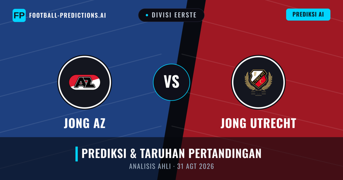 Jong AZ vs Jong Utrecht — prediksi dan pratinjau pertandingan