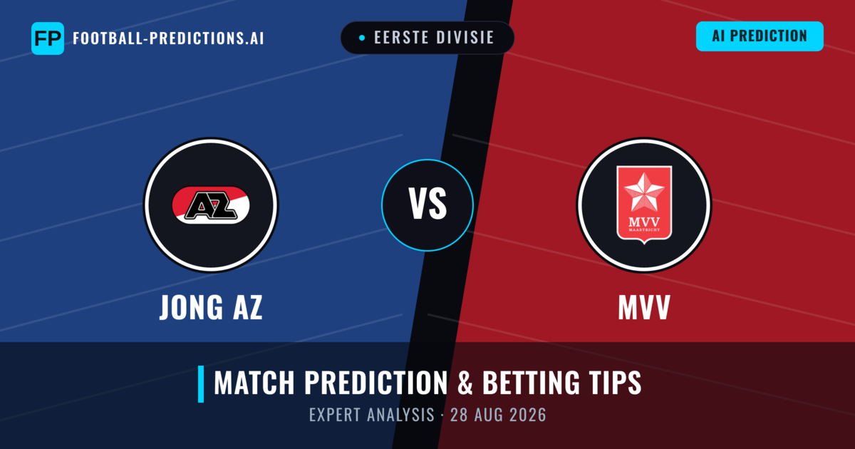 Jong AZ vs MVV — match prediction & preview