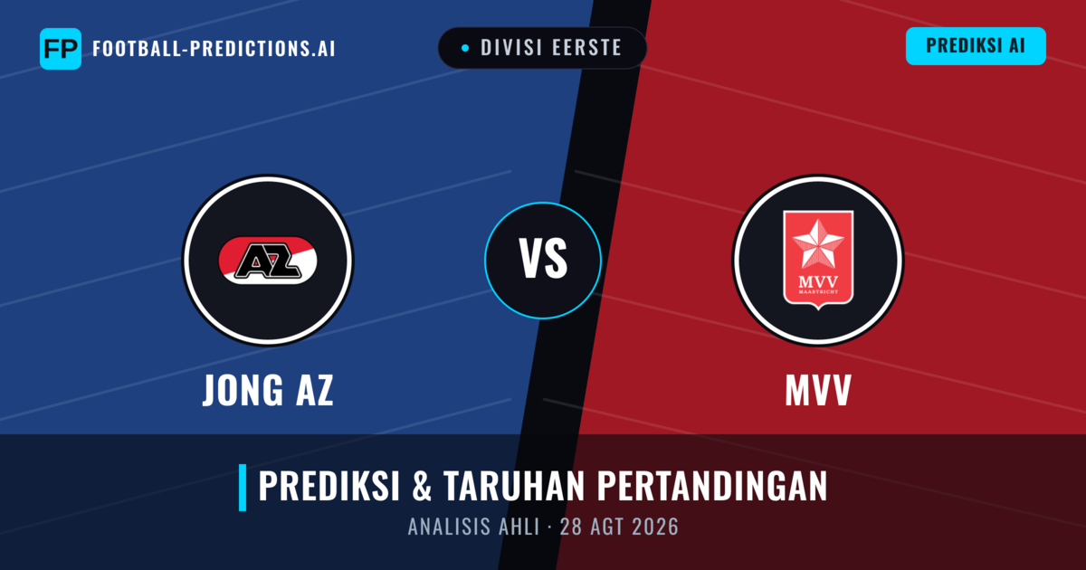 Jong AZ vs MVV — prediksi dan pratinjau pertandingan