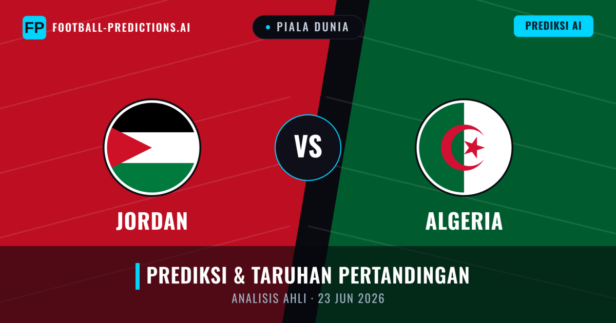 Jordan vs Algeria — prediksi dan pratinjau pertandingan