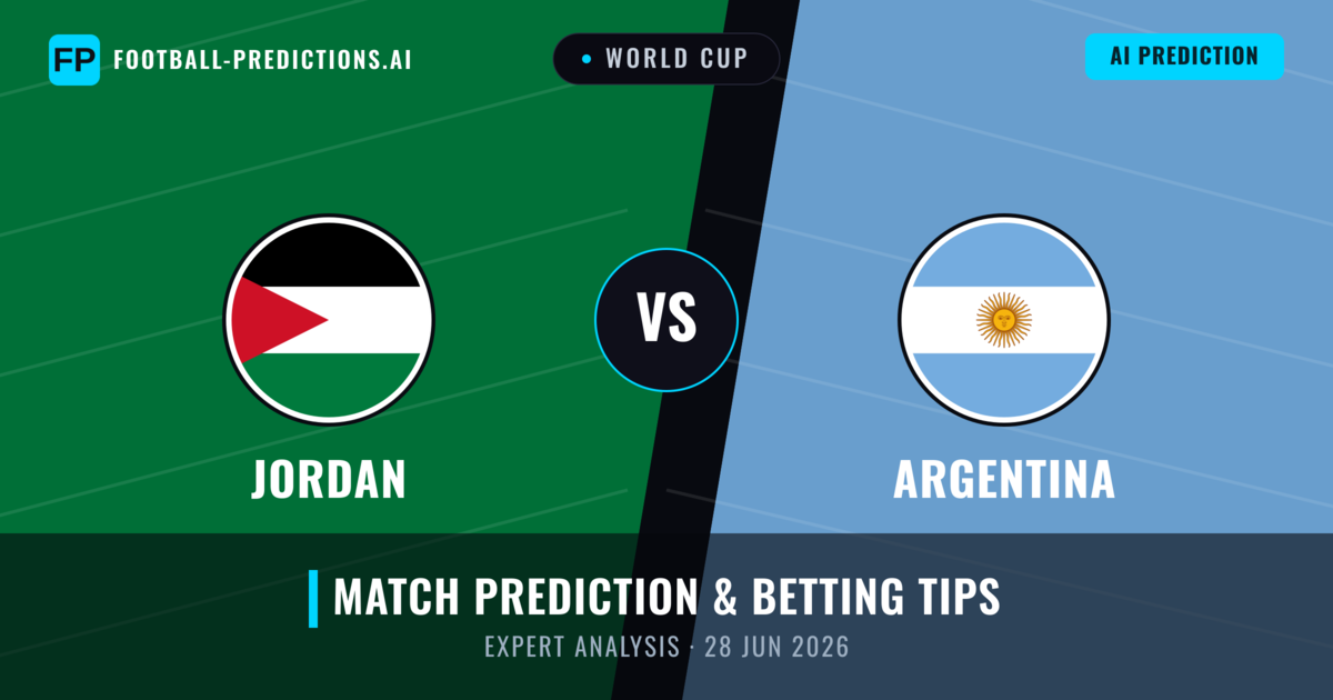 Jordan vs Argentina — match prediction & preview