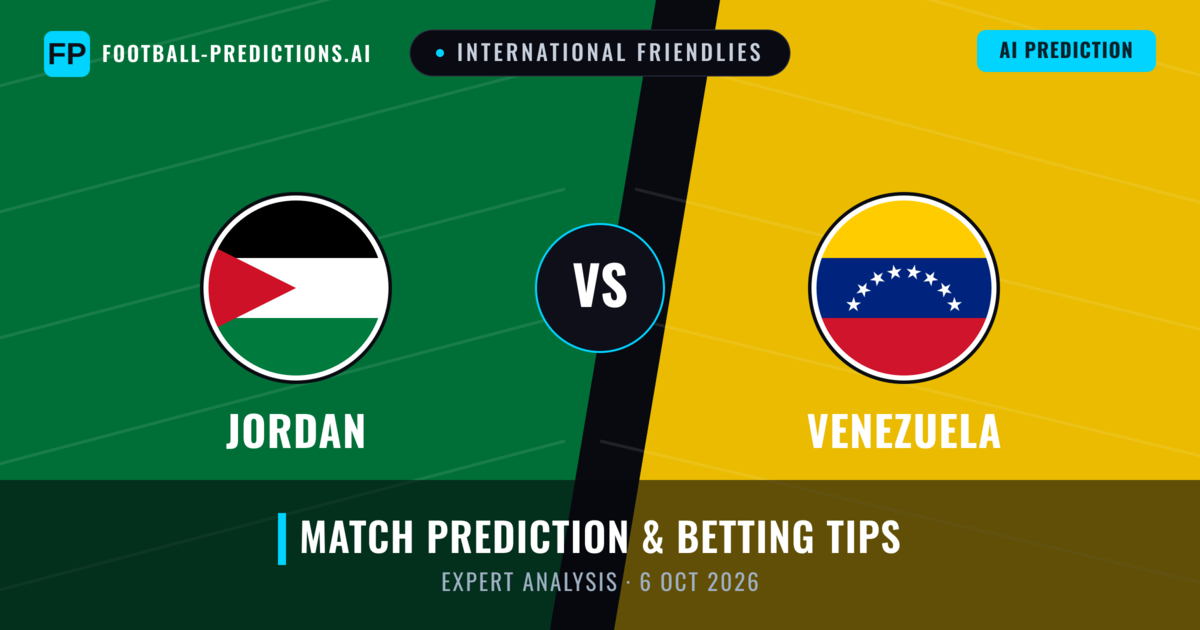 Jordan vs Venezuela — match prediction & preview