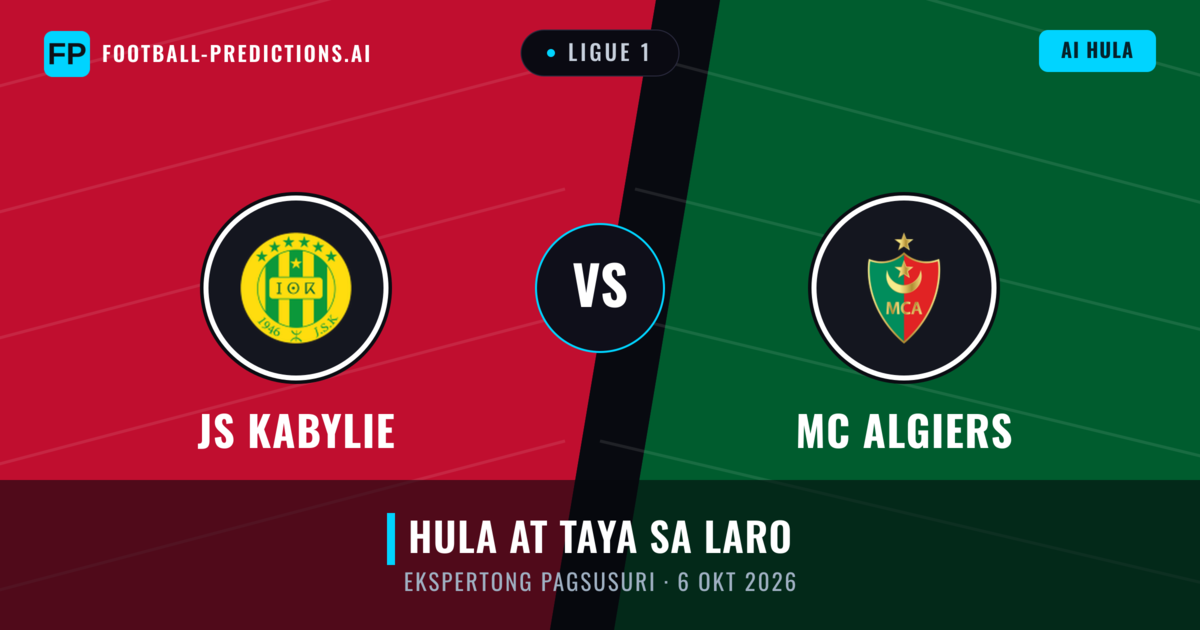 JS Kabylie vs MC Algiers — hula at preview ng laban