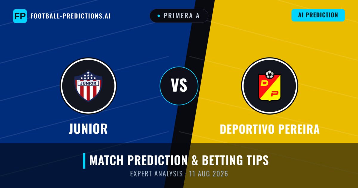 Junior vs Deportivo Pereira — match prediction & preview