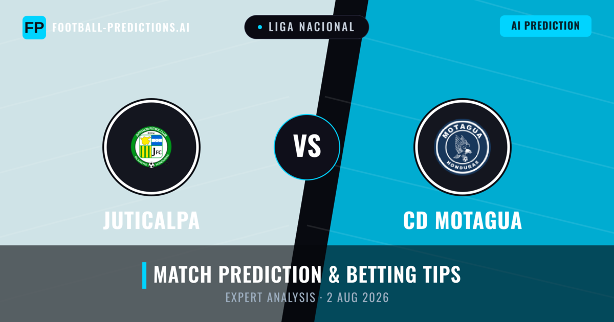 Juticalpa vs CD Motagua — match prediction & preview
