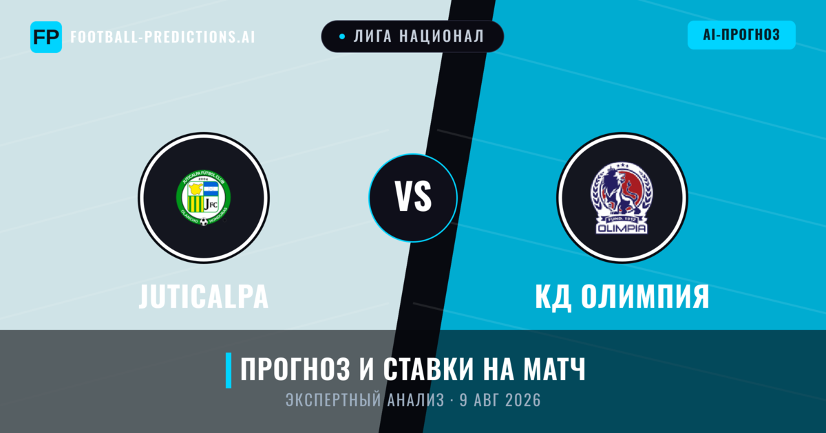 Juticalpa – КД Олимпия — прогноз и превью матча