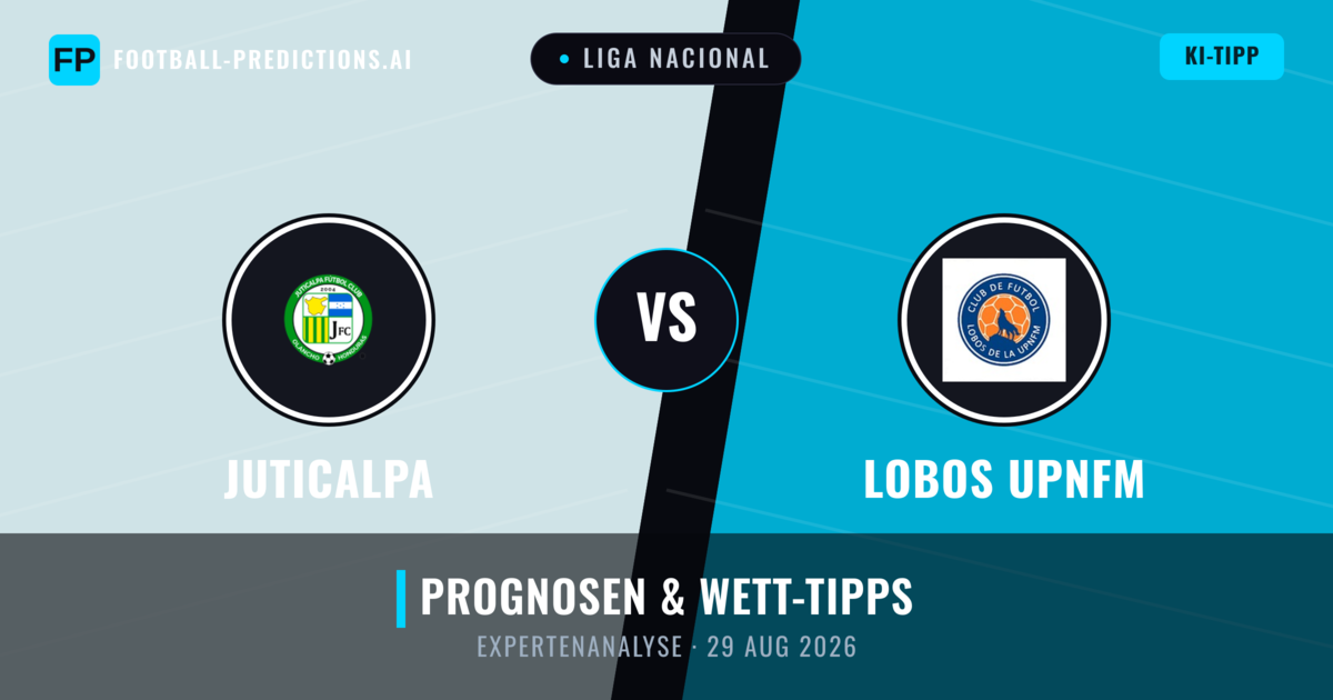 Juticalpa vs Lobos Upnfm — Prognose und Spielvorschau