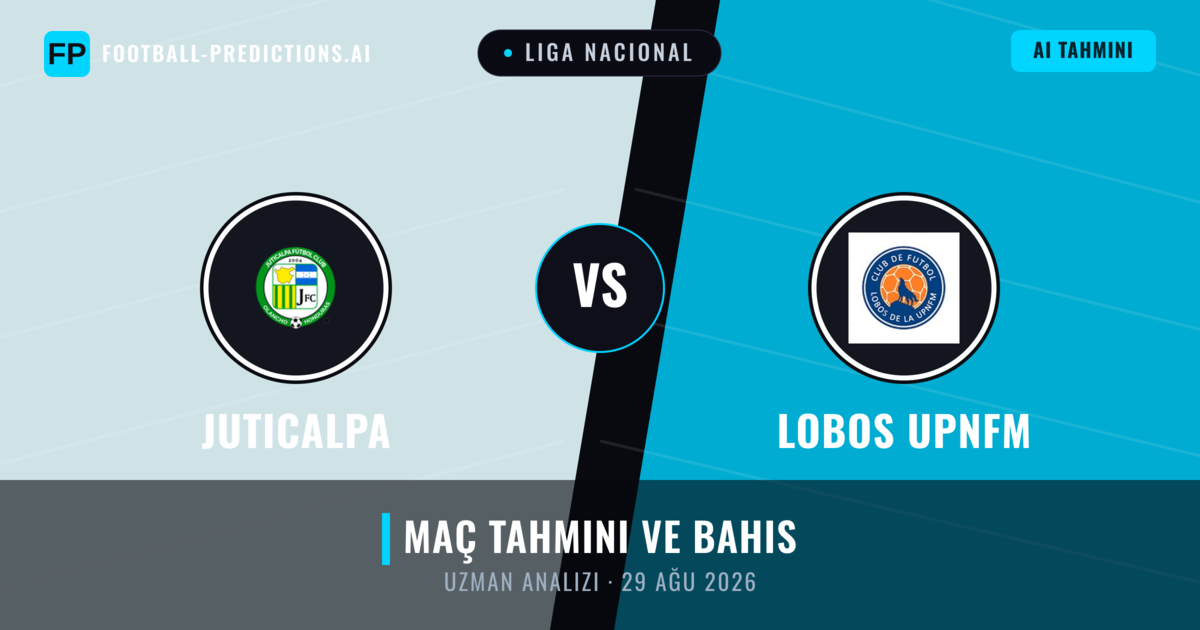 Juticalpa - Lobos Upnfm — maç tahmini ve önizleme