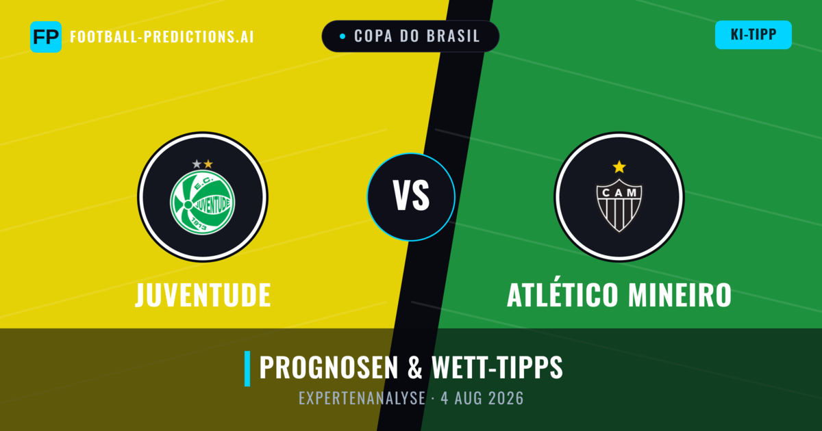 Juventude vs Atlético Mineiro — Prognose und Spielvorschau