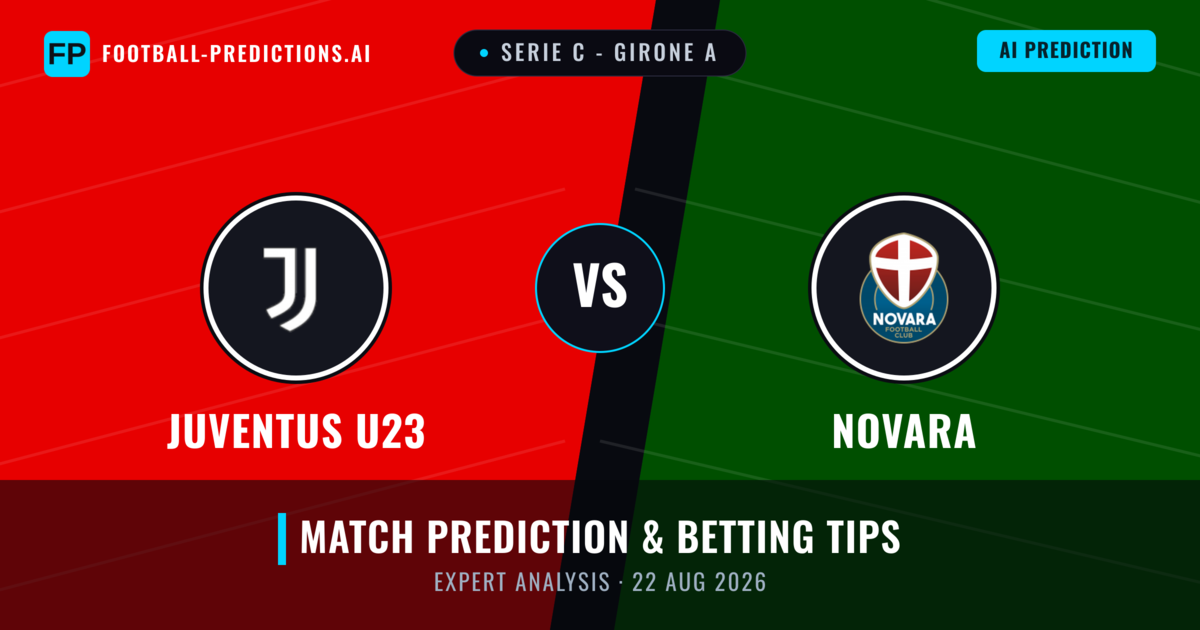 Juventus U23 vs Novara — match prediction & preview