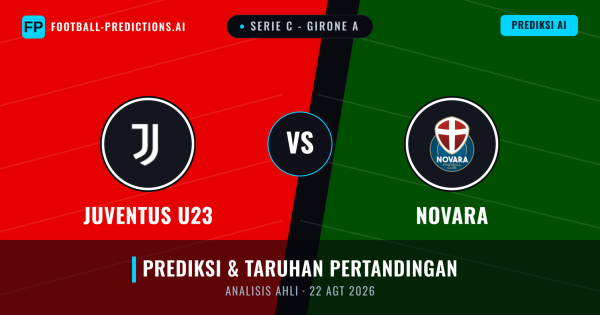 Juventus U23 vs Novara — prediksi dan pratinjau pertandingan