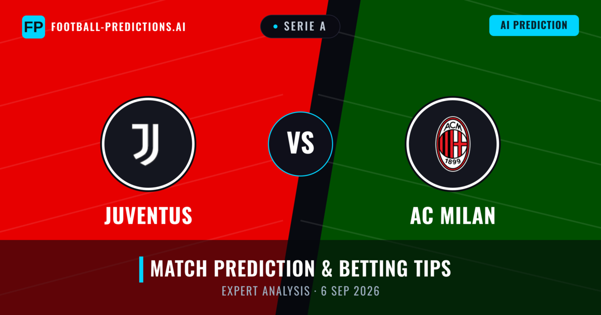 Juventus vs AC Milan — match prediction & preview