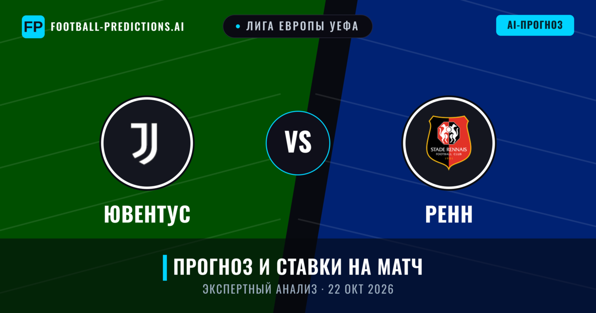 Ювентус – Ренн — прогноз и превью матча