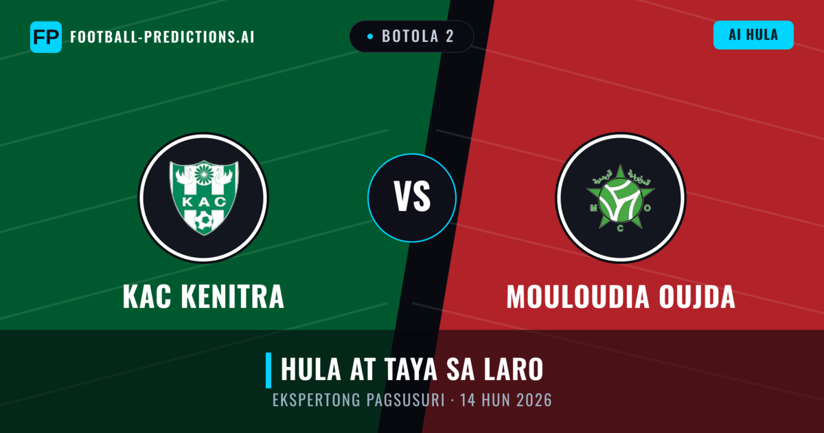 KAC Kenitra vs Mouloudia Oujda — hula at preview ng laban