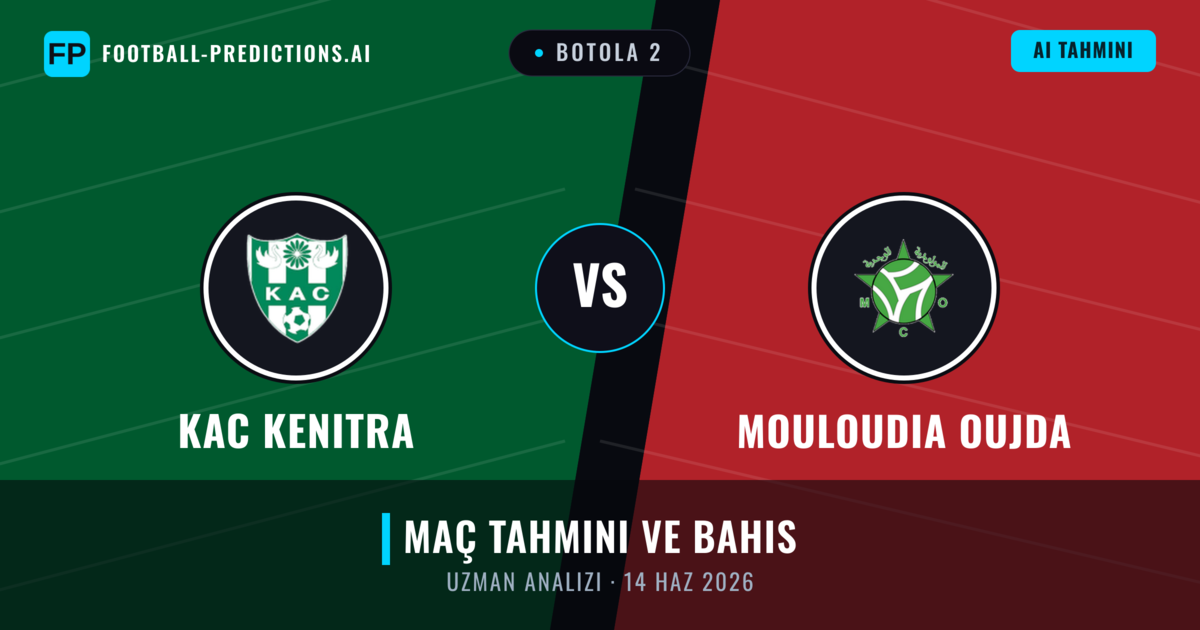KAC Kenitra - Mouloudia Oujda — maç tahmini ve önizleme