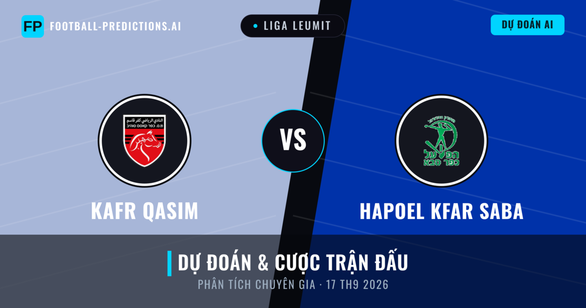 Kafr Qasim vs Hapoel Kfar Saba — dự đoán và xem trước trận đấu