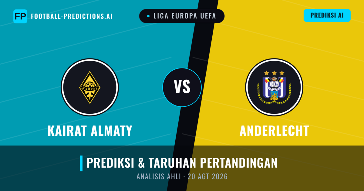 Kairat Almaty vs Anderlecht — prediksi dan pratinjau pertandingan