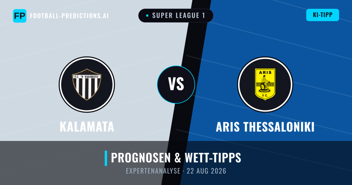 Kalamata vs Aris Thessaloniki — Prognose und Spielvorschau