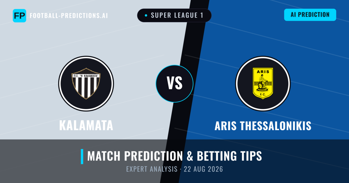 Kalamata vs Aris Thessalonikis — match prediction & preview