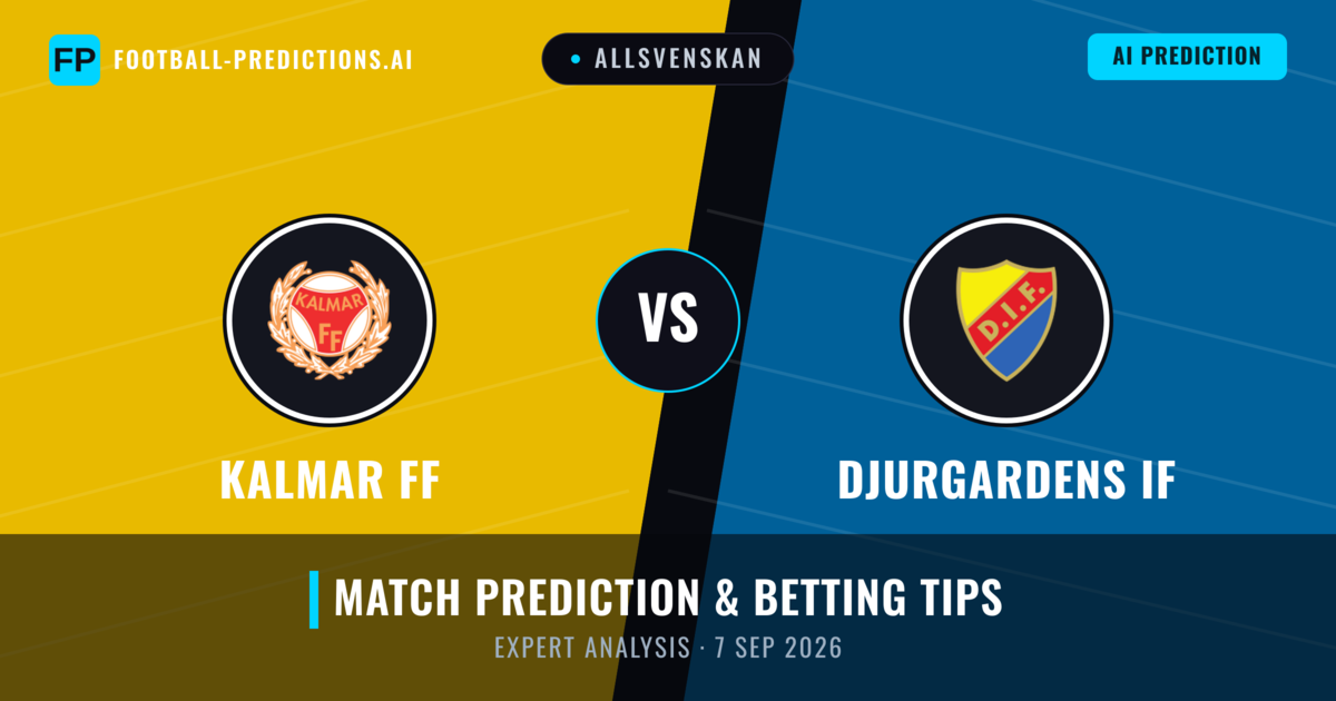 Kalmar FF vs Djurgardens IF — match prediction & preview