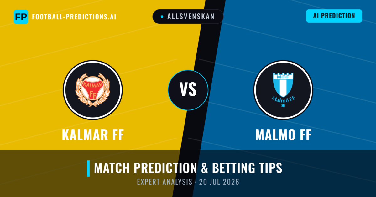 Kalmar FF vs Malmo FF — match prediction & preview