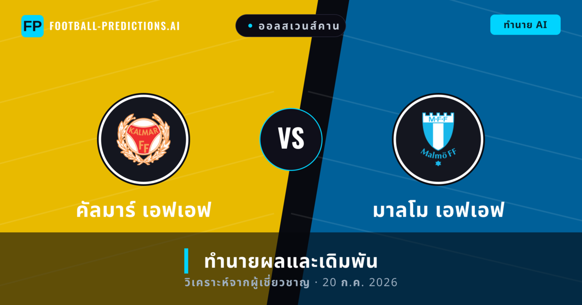คัลมาร์ เอฟเอฟ พบ มาลโม เอฟเอฟ — ทำนายผลและพรีวิวการแข่งขัน