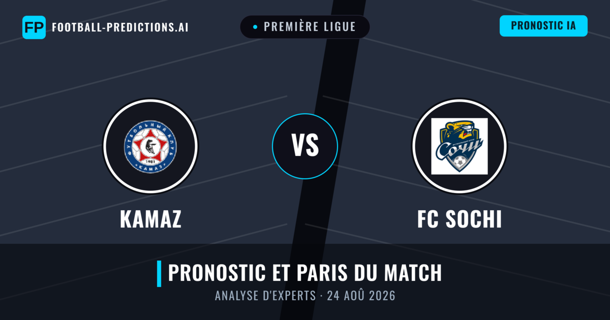 KAMAZ vs FC Sochi — pronostic et avant-match