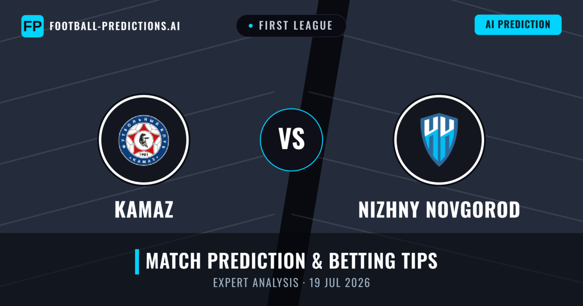 KAMAZ vs Nizhny Novgorod — match prediction & preview