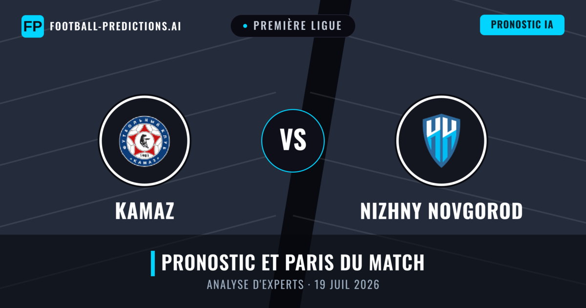 KAMAZ vs Nizhny Novgorod — pronostic et avant-match