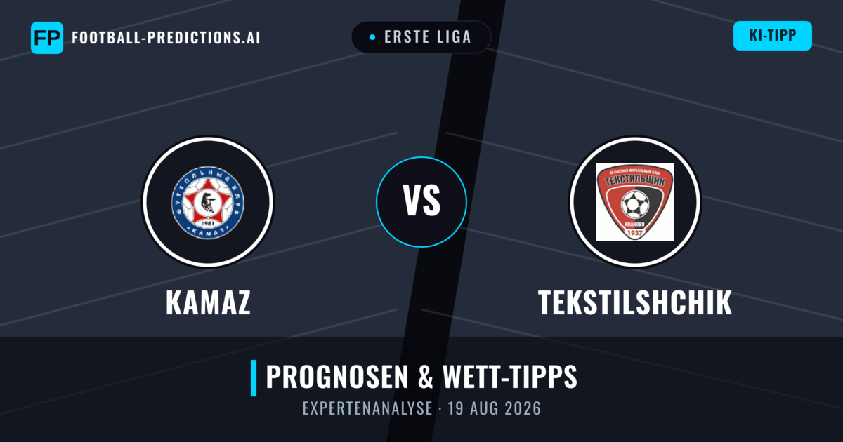 KAMAZ vs Tekstilshchik — Prognose und Spielvorschau