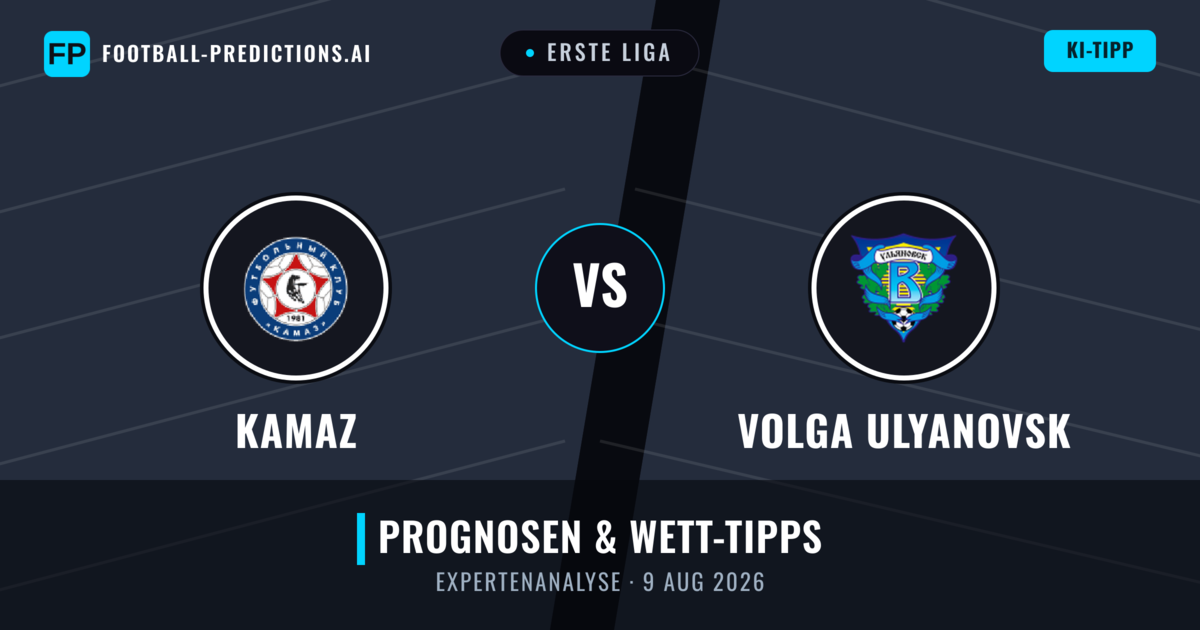 KAMAZ vs Volga Ulyanovsk — Prognose und Spielvorschau