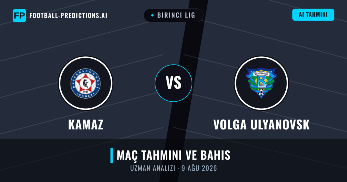 KAMAZ - Volga Ulyanovsk — maç tahmini ve önizleme
